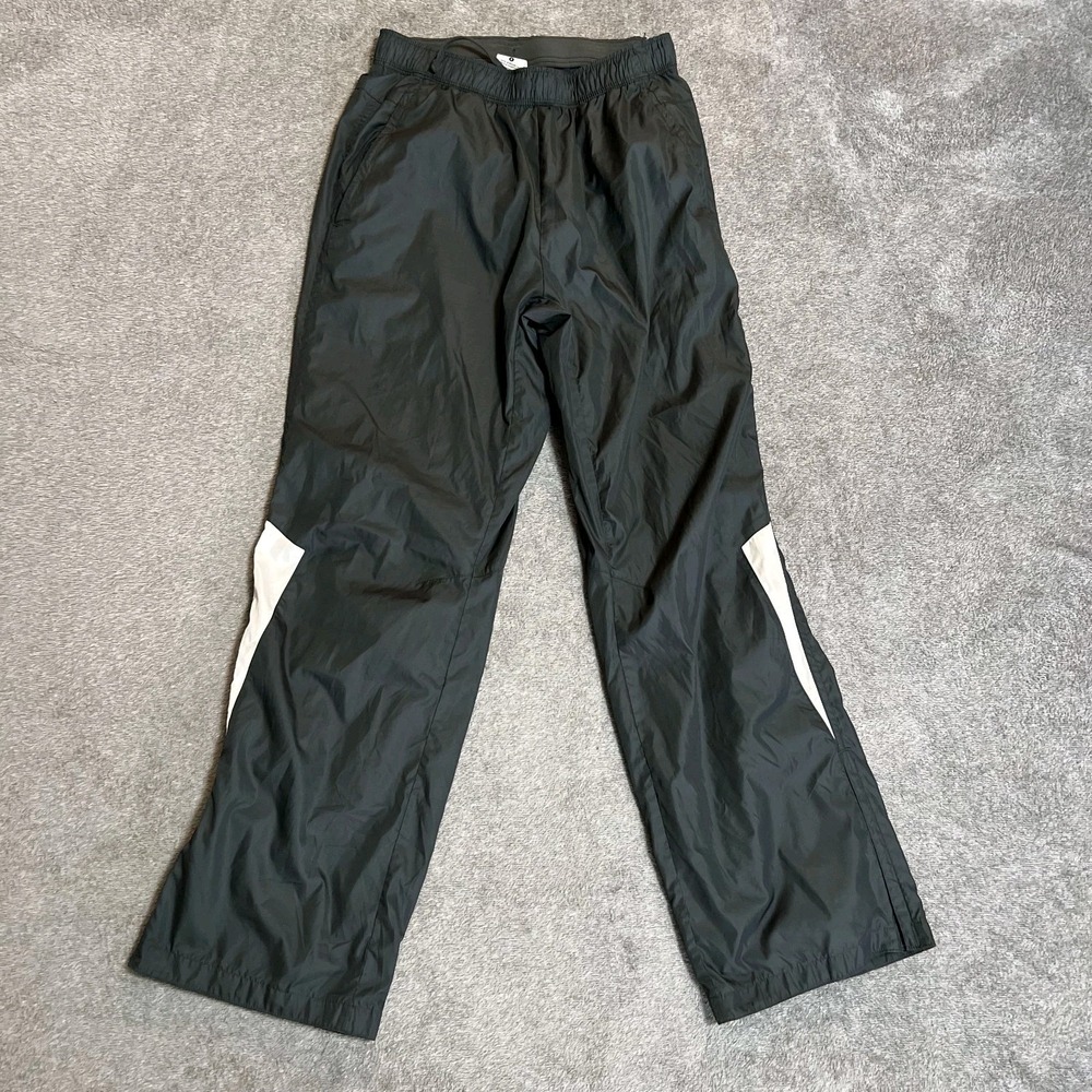 Nike Pants Womens Small Black Swoosh Storm Fit Lined Windbreaker Track 535668